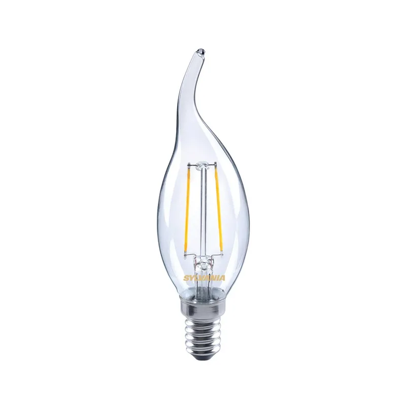 Kaarslamp E14 ToLEDo 2,5W 827 helder, kaarslicht fra Sylvania – produktbillede
