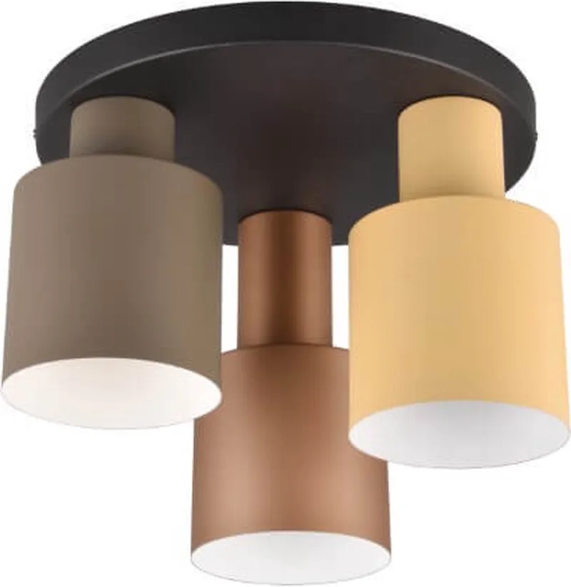 AGUDO - Plafondlamp - excl. 3x E27 4 W - Plafondbevestiging by Trio in Multicolour – product photo