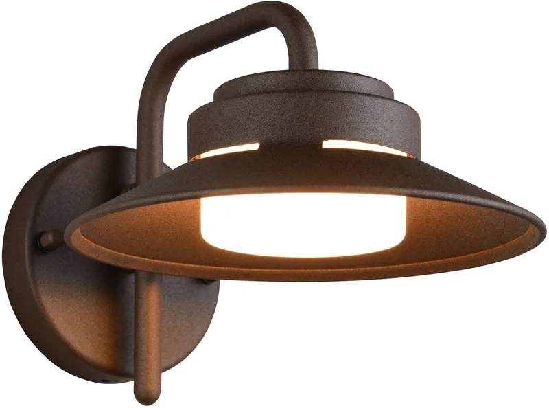 ATRATO - Wandlamp - excl. 1x GX53 10 W - Wandmontage - Buitenverlichting - IP44 van Trio in Roestkleur – productfoto