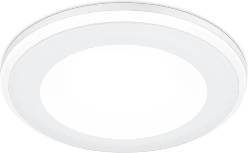 AURA - Inbouwspot - incl. 1x SMD 5 W - Licht apart schakelbaar - Plafondbevestiging - Lichtbron niet vervangbaar - Niet dimbaar från Trio i Wit mat – produktbild