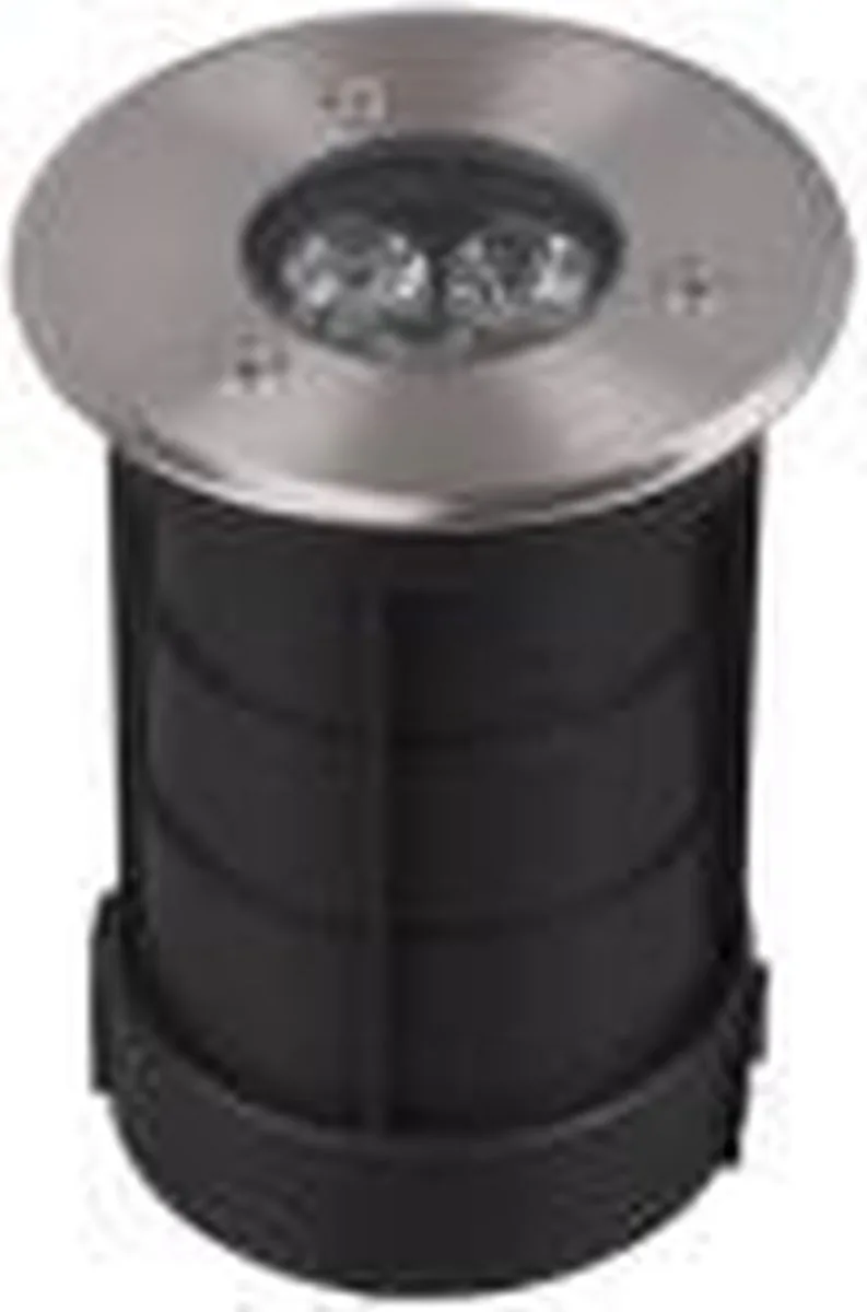 BELAJA - Inbouwspot - Nikkel mat - incl. 1x SMD 3,5W - Buitenverlichting - IP65 de Trio en Mat Staal – photo produit