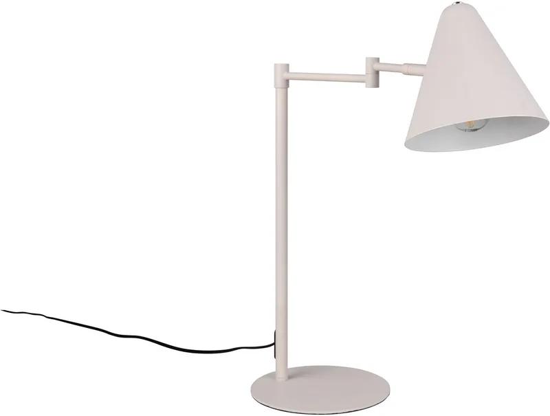 COSIMA - Tafellamp - excl. 1x E14 4 W - Zwenkbaar de Trio en Grijs warm – photo produit
