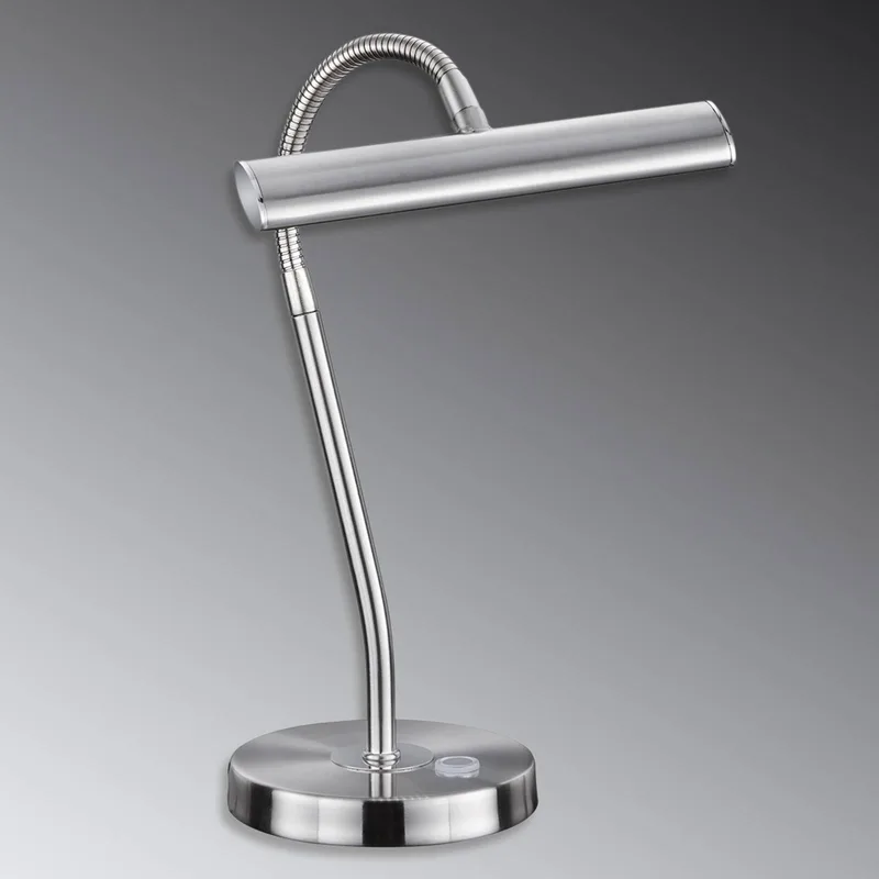 Curtis - LED tafellamp van Trio in Mat nikkel – productfoto