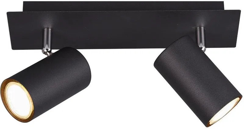 Deckenleuchte Marley, ohne Leuchtmittel, Deckenlampe de Trio en Noir – photo produit