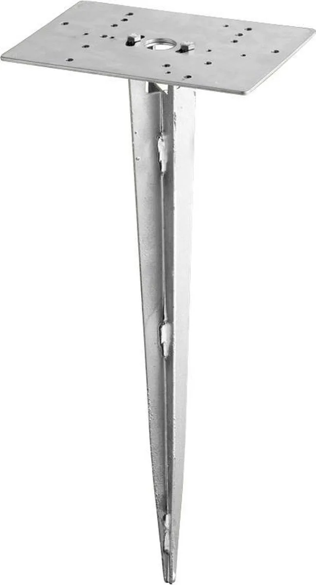 EARTH SPIKE - Earth spike - Buitenlamp van Trio in Nikkel mat – productfoto