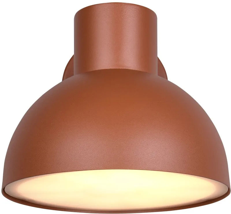 ELBE - Wandlamp - excl. 1x E27 4,9 W - Wandmontage - Buitenverlichting - IP44 van Trio in Abrikoos – productfoto