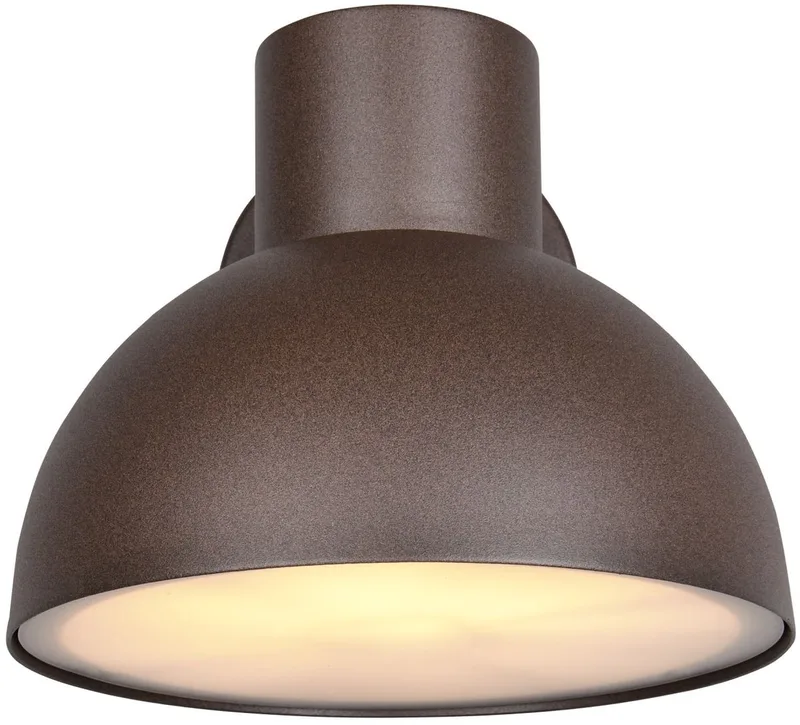 ELBE - Wandlamp - excl. 1x E27 4,9 W - Wandmontage - Buitenverlichting - IP44 van Trio in Roestkleur – productfoto