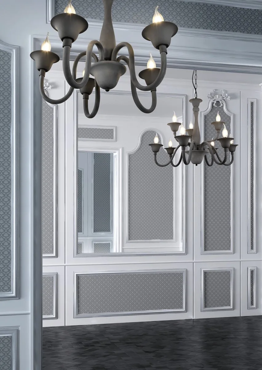Elsa - Kroonluchter de Trio en Anthracite – photo produit