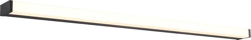 FABIO - Wandlamp - incl. 1x LED, 20W · 1x 2500lm, 3000K - Niet extern dimbaar - Wandmontage - IP44 fra Trio i Zwart mat – produktbillede