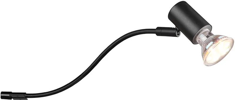 GIADA - Wandlamp - excl. 1x GU10 4,9 W von Trio in Zwart mat – Produktfoto