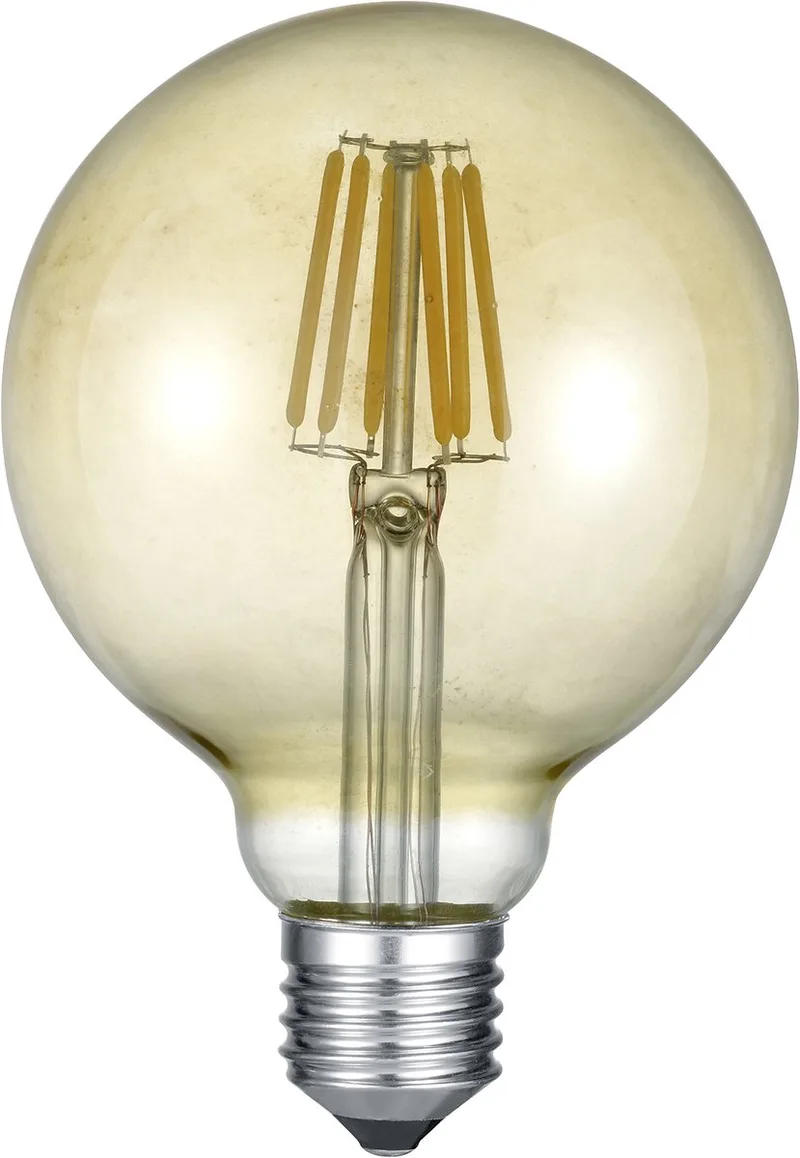 GLOBE - Lichtbronnen - Amber - incl. 1x E27 8 W - Dimbaar met schakelaar by Trio – product photo