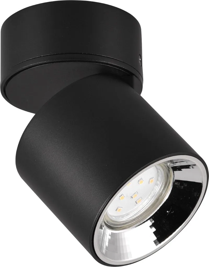 GUAYANA - Plafondlamp - excl. 1x GU10 4,5W fra Trio i Zwart mat – produktbillede
