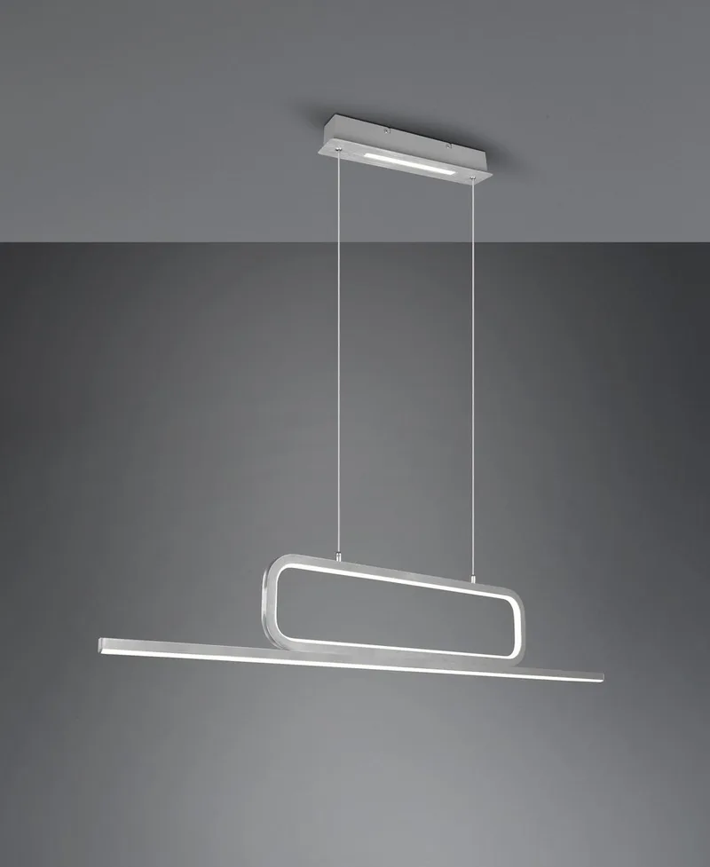 Hanglamp Trio Leuchten Aick de Trio en Aluminium – photo produit