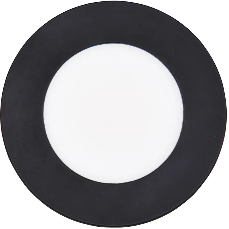 HIMAL - Inbouwspot - incl. 1x SMD 3,5 W - Plafondbevestiging - Helderheid instelbaar - DIP - Schakelaar de Trio en Noir – photo produit
