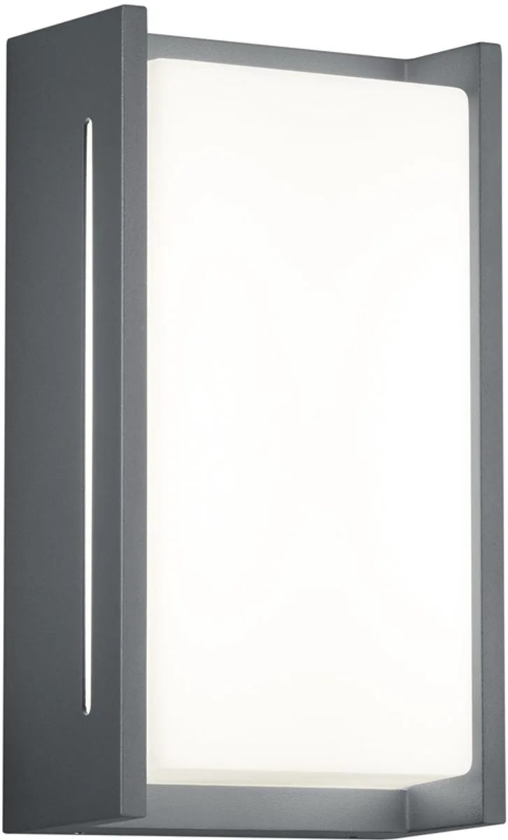 INDUS - Wandlamp - incl. 2x SMD 4 W - Sensor dimmer - Geheugenfunctie - Buitenverlichting - IP54 de Trio en Anthracite – photo produit