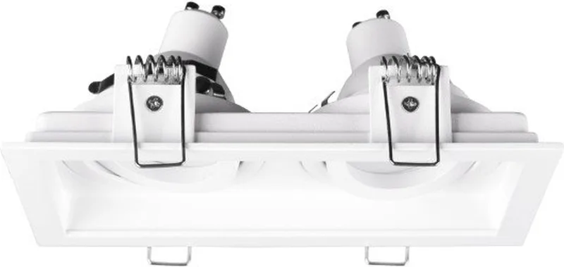 KENAI - Inbouwspot - excl. 2x GU10 4,5 W - Zwenkbaar - Plafondbevestiging från Trio i Wit mat – produktbild