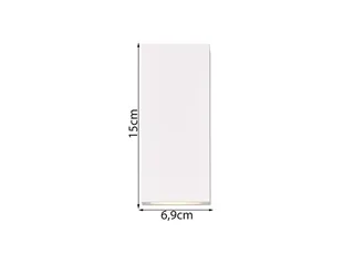 LED Außen-Wandleuchte up and Down Aluminium Höhe 15cm, LED wechselbar, warmweiß, Wand Außenleuchte, Fassadenbeleuchtung Hauswand Haustür mit GU10 LED från Trio i Vit – produktbild 3 av 5