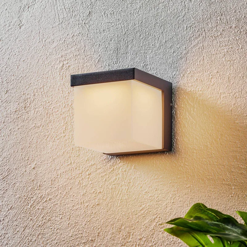 LED-Außenwandleuchte Yangtze, anthrazit von Trio in Anthrazit, Weiß – Produktfoto