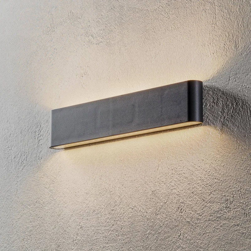 LED-Außenwandleuchte Thames II, anthrazit von Trio in Anthrazit – Produktfoto