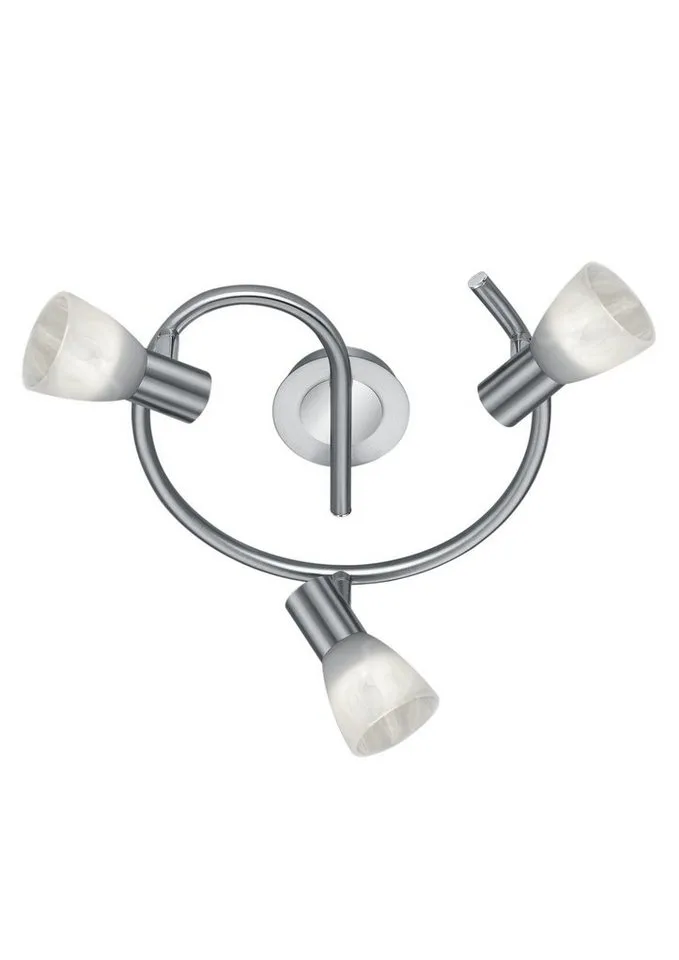 LED Deckenstrahler LEVISTO, LED wechselbar, LED Deckenleuchte, LED Deckenlampe van Trio in Zilver – productfoto