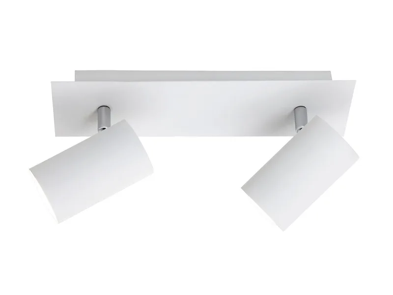 LED Deckenstrahler Spots schwenkbar inkl. GU10 LED, dimmbar, LED wechselbar, Warmweiß, Breite 30cm, innen Deckenleuchte mit 2x Strahler, Wohnzimmer & Flur by Trio in White – product photo