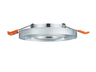 LED Einbaustrahler, Dimmfunktion, LED wechselbar, Warmweiß, Decken-einbauleuchte, Einbau Decken-spots dimmbar, Silber Ø 9cm från Trio i Silver – produktbild 5 av 5