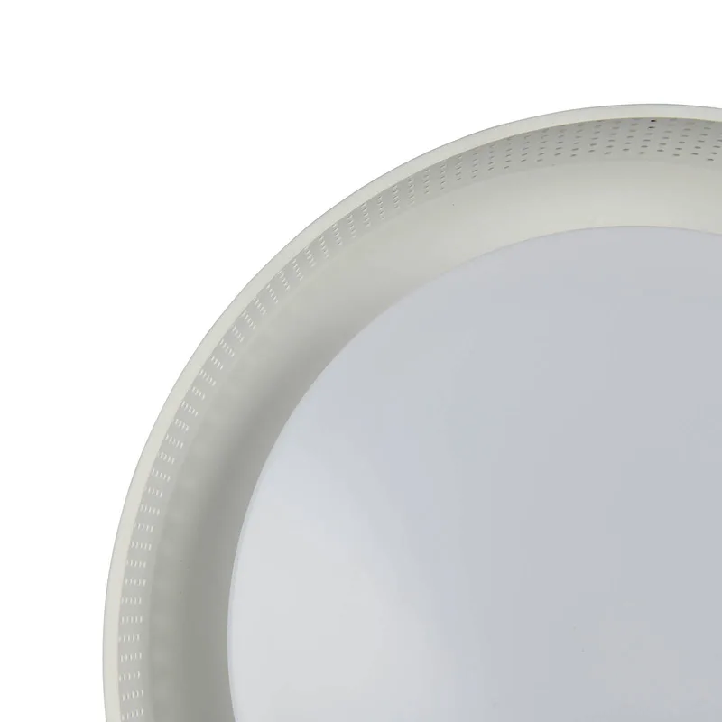LED plafondlamp Filippo, Ø 33 cm, metaal, CCT, IP44 de Trio en Mat wit – photo produit
