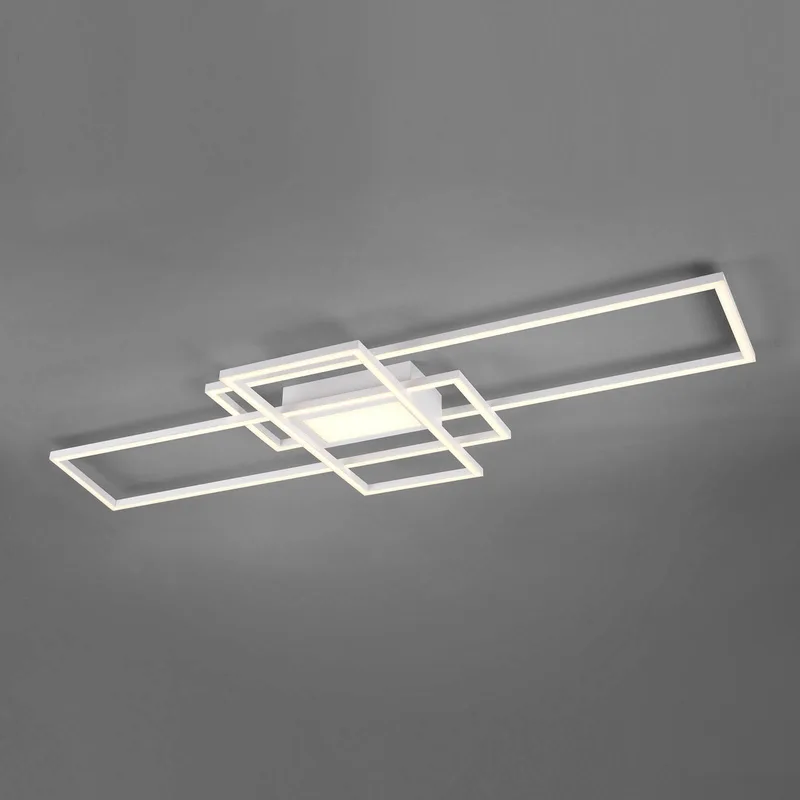 LED plafondlamp Irvine 3.000-6.500 K fra Trio i Mat wit – produktbillede