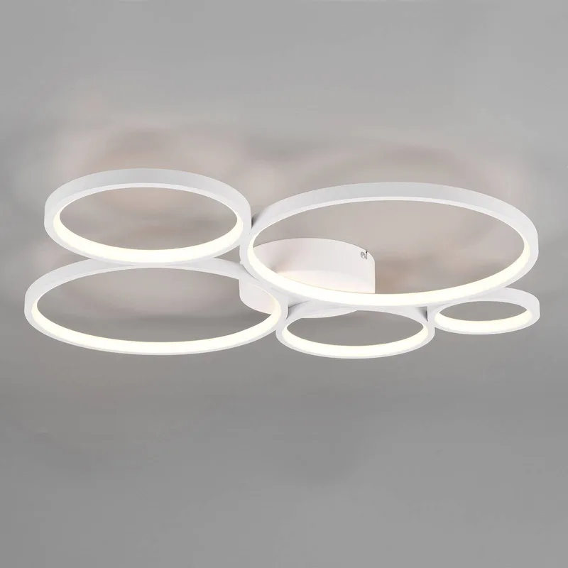 LED plafondlamp Rondo fra Trio i Mat wit – produktbillede