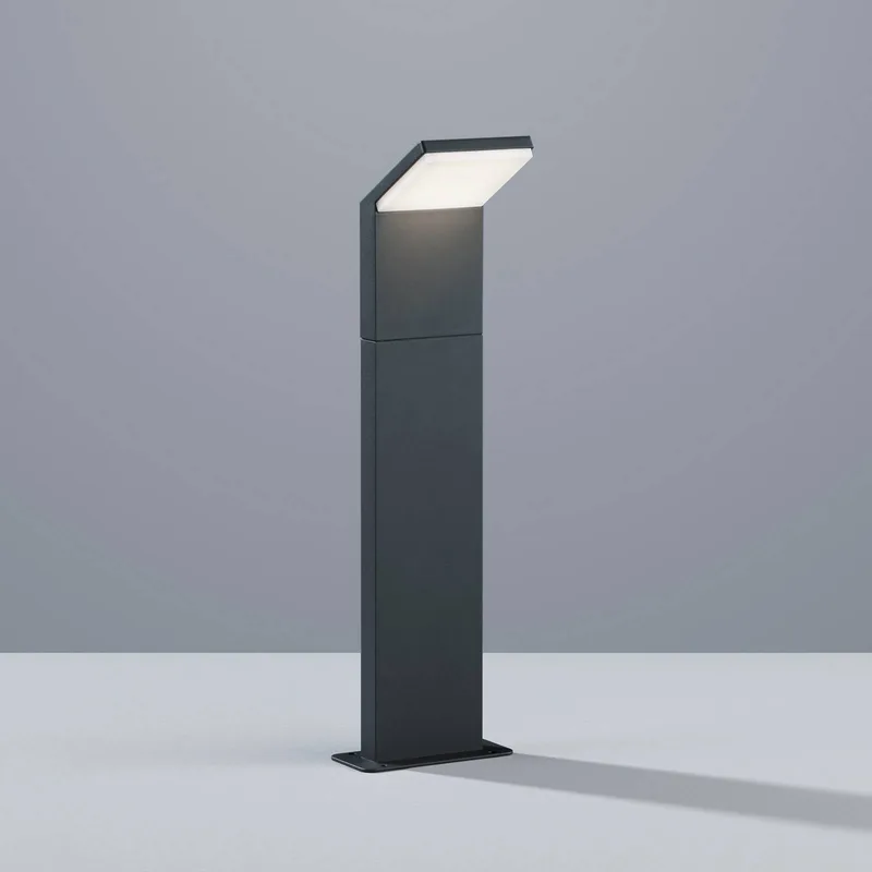 LED tuinpadverlichting PEARL, hoogte 50 cm metaal IP54 de Trio en Anthracite – photo produit