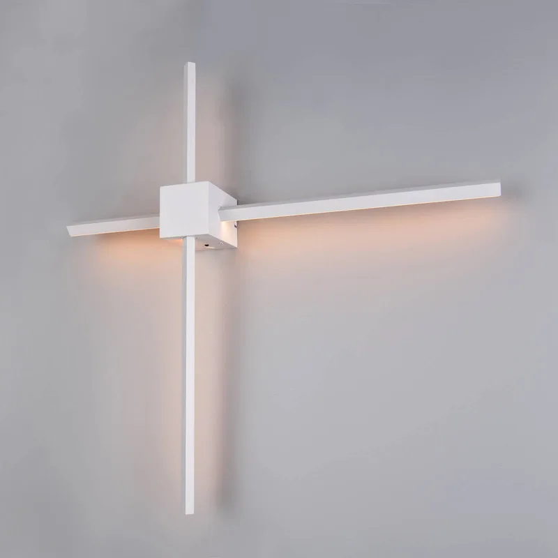 LED wandlamp Cassino, mat wit, breedte 67 cm, metaal fra Trio i Wit mat – produktbillede