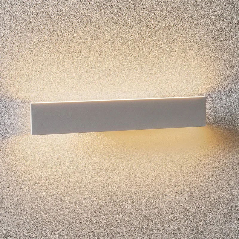 LED wandlamp Concha 47 cm van Trio in Wit – productfoto
