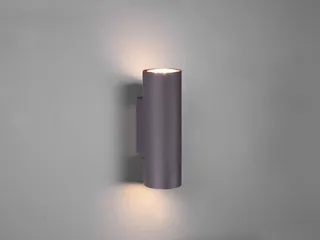LED Wandleuchte Up & Down Höhe 18cm, inkl. GU10 LED, dimmbar, LED wechselbar, Warmweiß, kleine innen Wandlampe, indirekte Wand-Beleuchtung Wohnzimmer van Trio in Zwart – productfoto 3 van 5