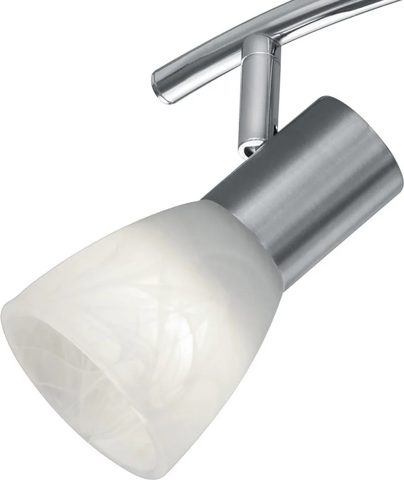 Levisto - Plafondlamp - 3 lichts - L 550 mm van Trio in Staal – productfoto