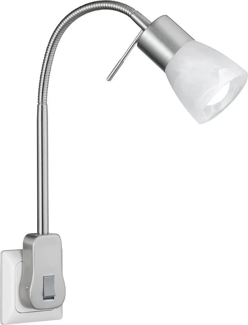 LEVISTO - Spot - Nikkel mat - incl. 1x E14 4.9W - Flexibel de Trio en Zwart mat – photo produit