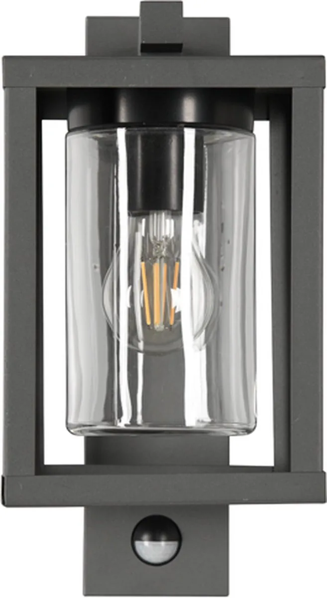LUNGA - Wandlamp - excl. 1x E27 4 W - In hoogte verstelbaar - Buitenverlichting - IP44 van Trio in Antraciet – productfoto