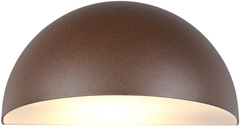 MAAS - Wandlamp - excl. 1x E27 4,9 W - Wandmontage - Buitenverlichting - IP44 van Trio in Roestkleur – productfoto