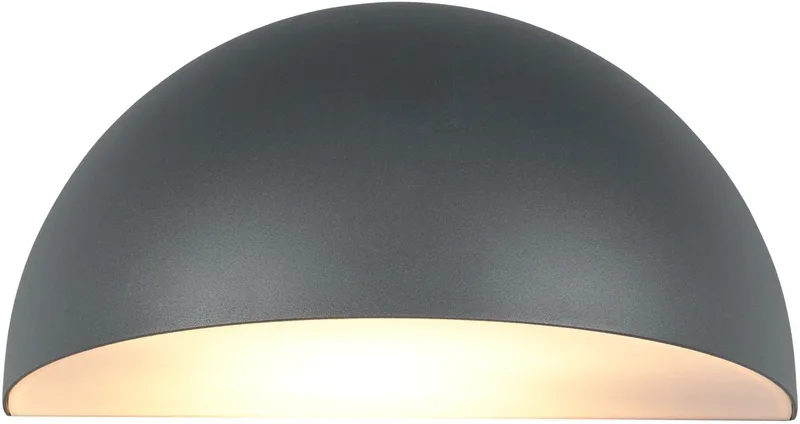 MAAS - Wandlamp - excl. 1x E27 4,9 W - Wandmontage - Buitenverlichting - IP44 van Trio in Antraciet – productfoto