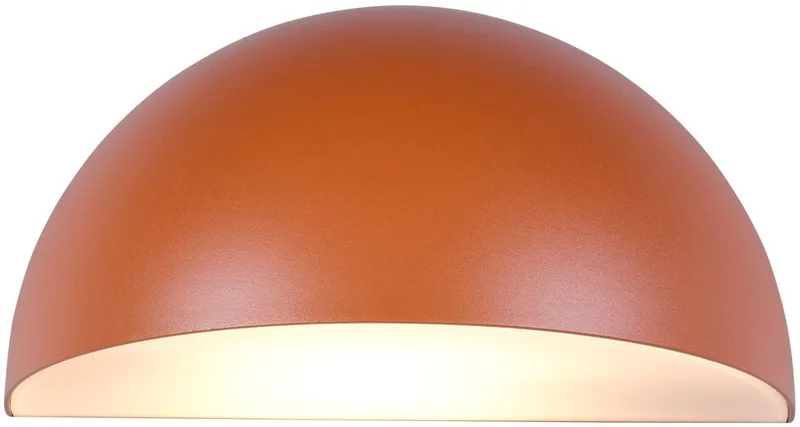 MAAS - Wandlamp - excl. 1x E27 4,9 W - Wandmontage - Buitenverlichting - IP44 van Trio in Abrikoos – productfoto