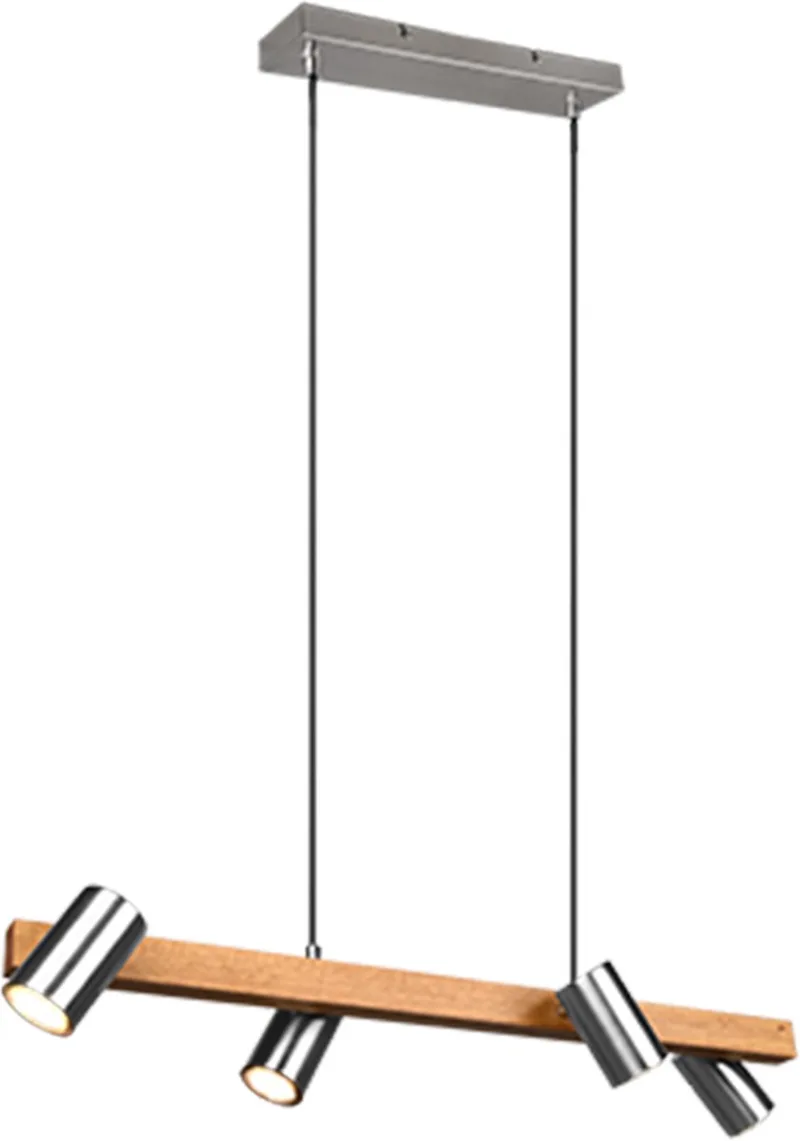 Marley - Hanglamp de Trio en Nikkel – photo produit