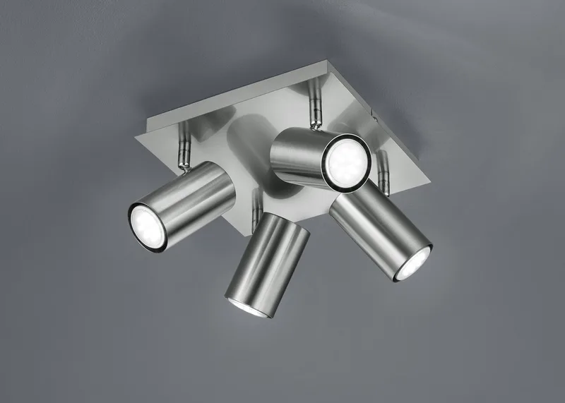 MARLEY - Spot - excl. 4x GU10 3W de Trio en Nikkel mat – photo produit