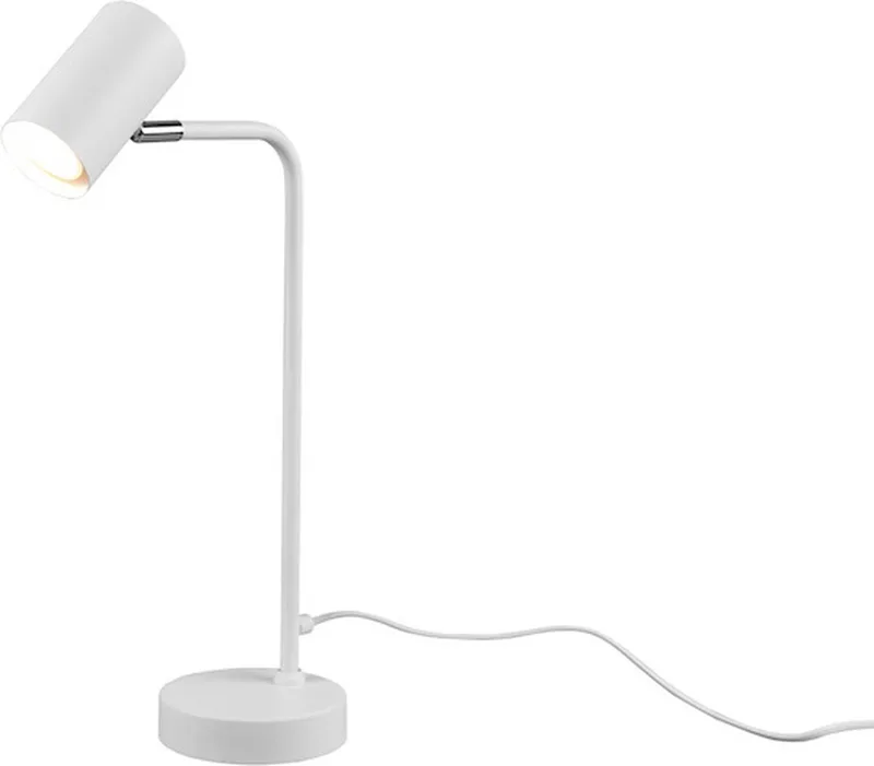 MARLEY - Tafellamp - Bureaulamp - excl. 1x GU10 4,5W de Trio en Wit mat – photo produit