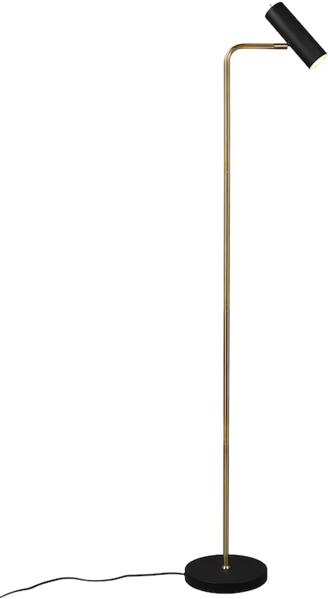 MARLEY - Vloerlamp - excl. 1x GU10 4,5W by Trio in Messing mat – product photo