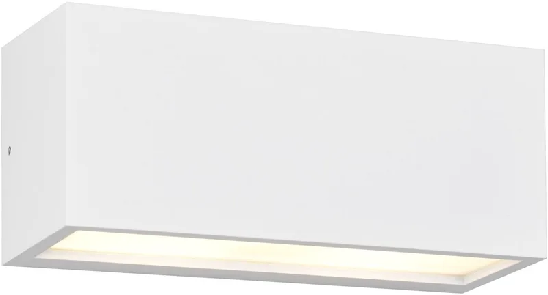 MAYENNE - Wandlamp - excl. 2x E14 4 W - Verlichting omhoog en omlaag - Wandmontage - Buitenverlichting - IP44 by Trio in Wit mat – product photo