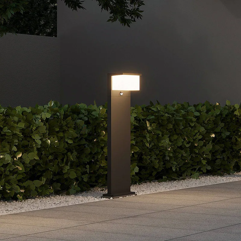 Nestos LED-stibelysning med bevægelsessensor, IP54 fra Trio i Antracit, Hvid – produktbillede