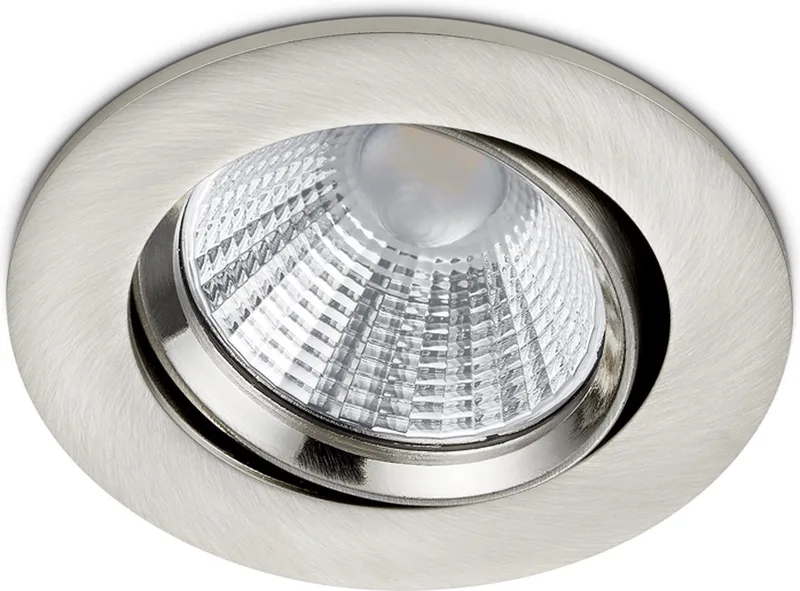 PAMIR - Inbouwverlichting - Mat - SMD LED - Binnenverlichting - Draaibaar van Trio in Nikkel – productfoto