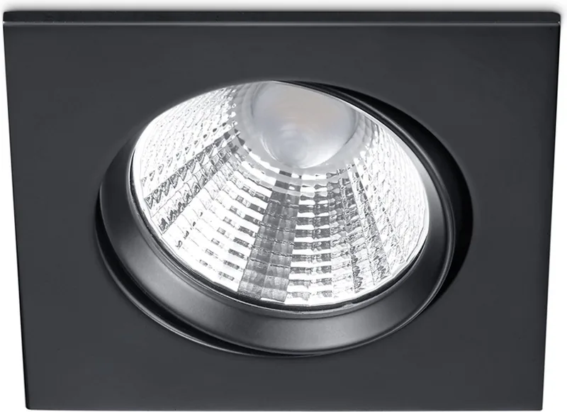 PAMIR - Inbouwverlichting - Mat - SMD LED - Binnenverlichting - Draaibaar de Trio en Noir – photo produit