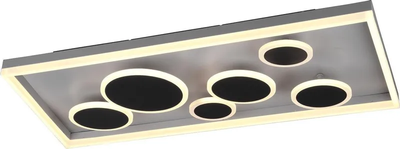 Plafondlamp Harriet 80 cm de Trio en Anthracite – photo produit