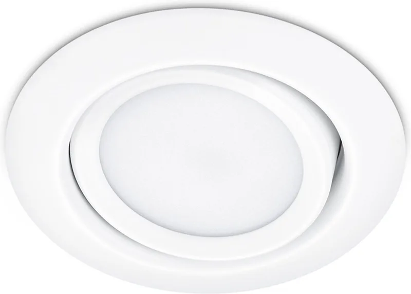 RILA - Inbouwverlichting - mat - SMD LED - Binnenverlichting - Draaibaar fra Trio i Hvid – produktbillede