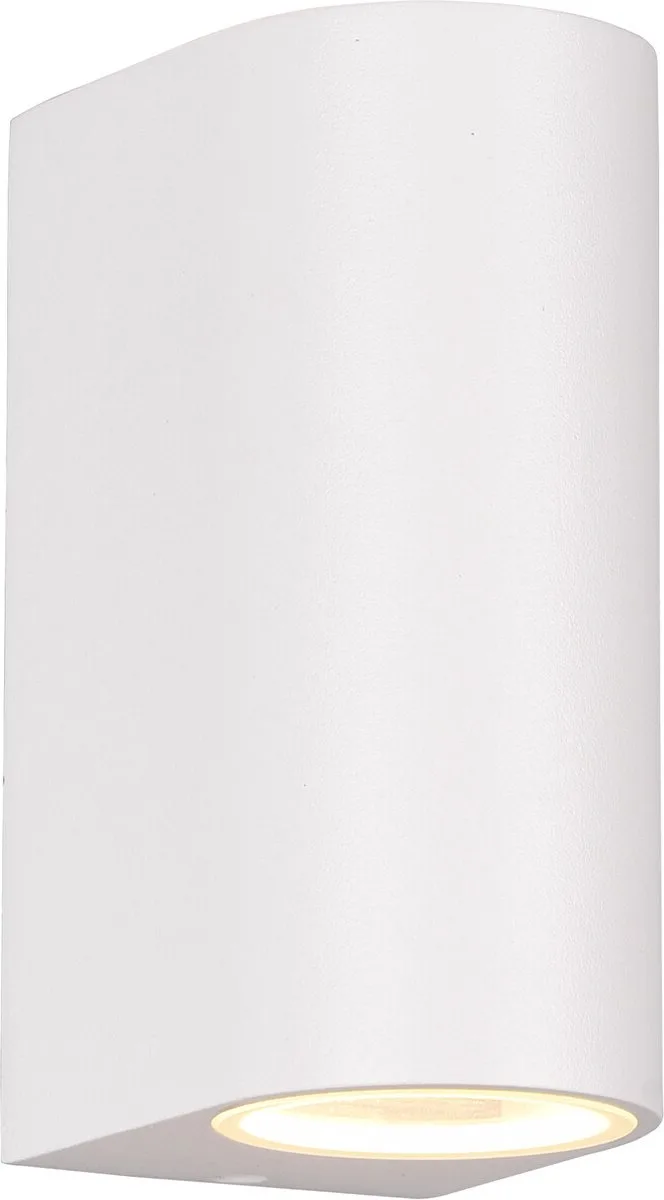 ROYA - Wandlamp - excl. 2x GU10 4,9 W - Bewegingssensor - Buitenverlichting - IP44 de Trio en Wit mat – photo produit